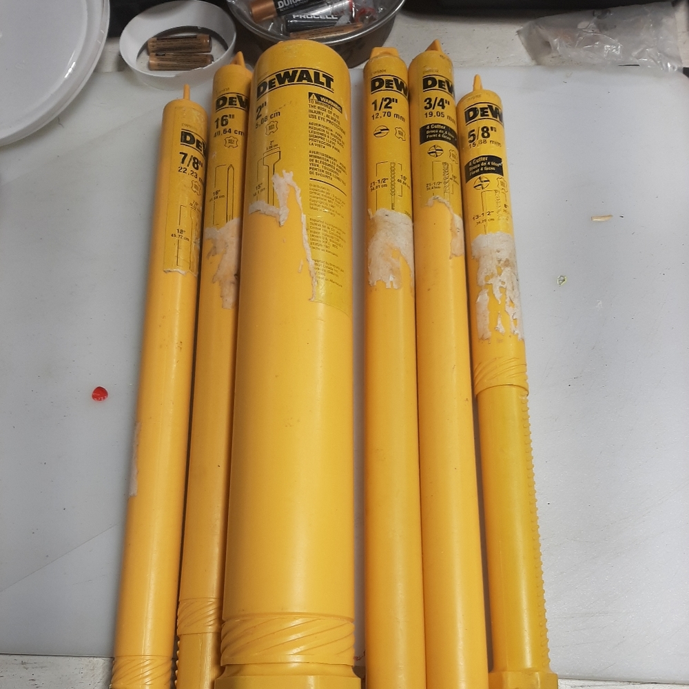 Dewalt Masonry bits